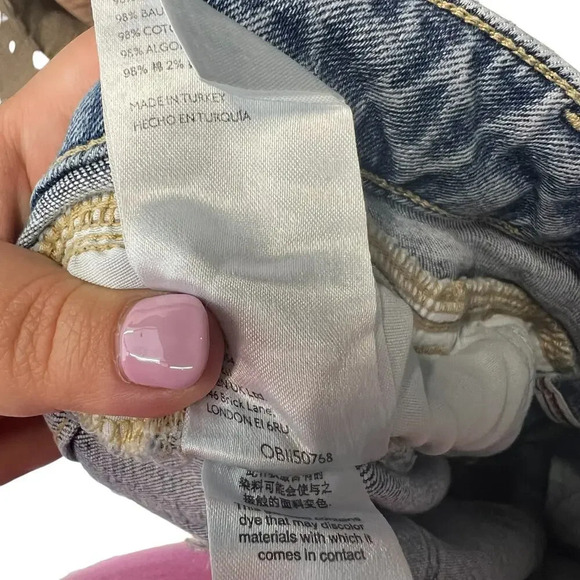 Anthropologie PilcroJeans High-Rise Slim Medium Wash Distressed Plus‎ Size 18W - Picture 16 of 16